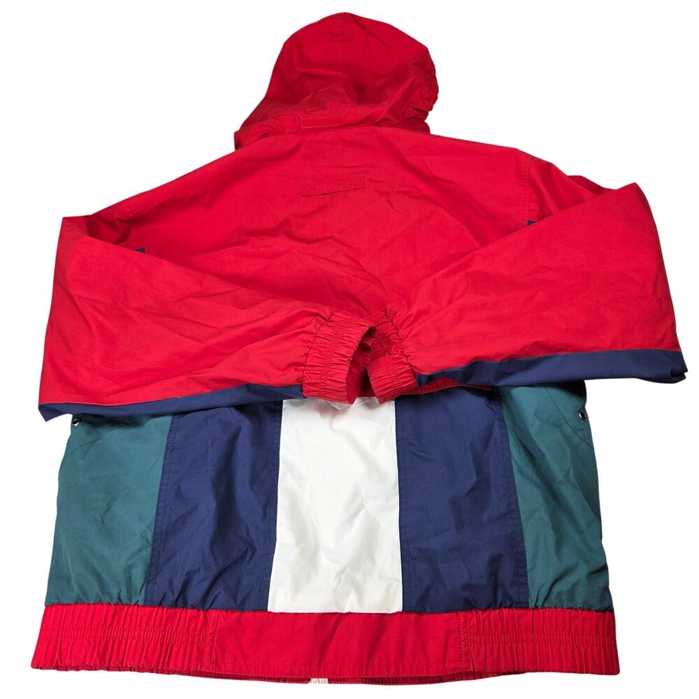 London Fog FOG Vintage Sailing Jacket Windbreaker Hooded Korea Mens M - Picture 8 of 16